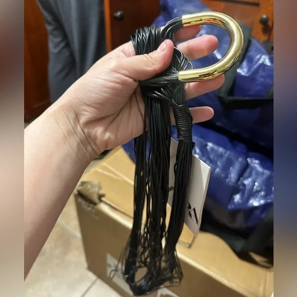 ZARA Multi strap belt 1856/055 - Picture 6 of 7